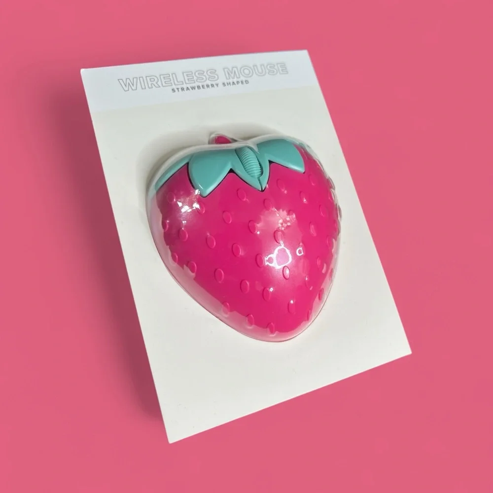 Strawberry Shaped Wireless Mouse